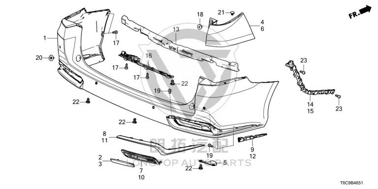 Tailgate Sensor 74985-T6AN7 74985T6AN71 for Honda