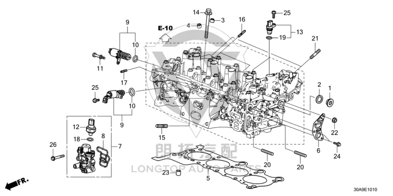 VTC Oil Control Valve 15830-59B00 1583059B004 for Honda