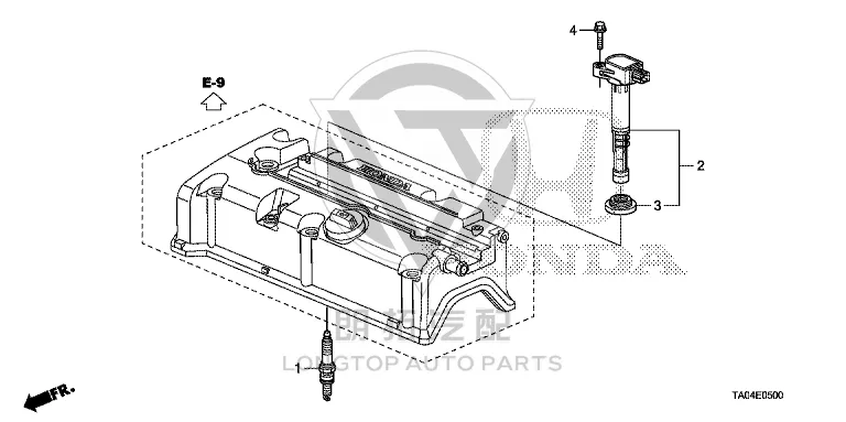 Spark plug 12290-R40A0 12290R40A02 for Honda