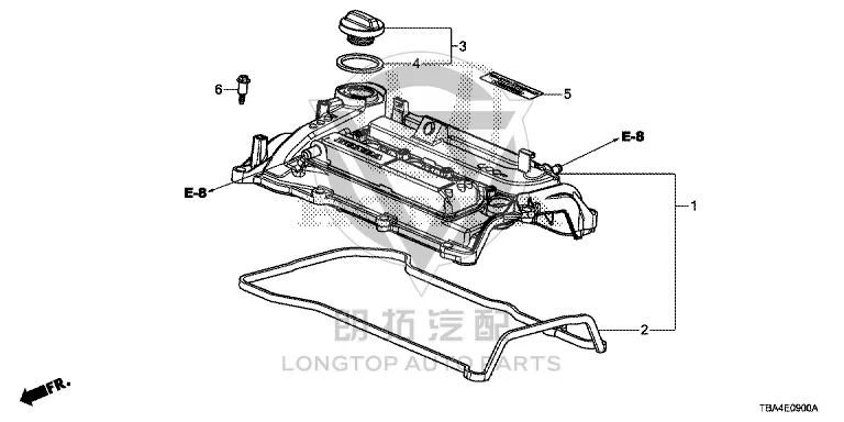 Valve Cover 12310-5AAA01 123105AAA01 for Honda