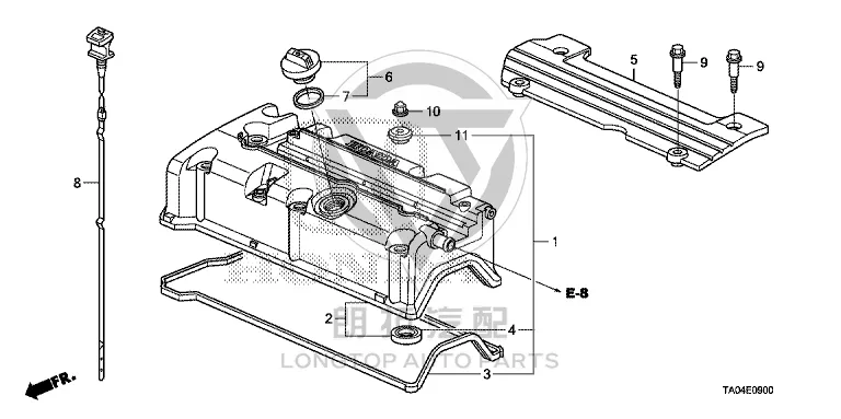 Repair kit for valve cover 12030-R44A0 12030R44A00 for Honda