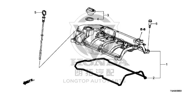 Valve Cover Gasket 12341-5R100 123415R100 for Honda