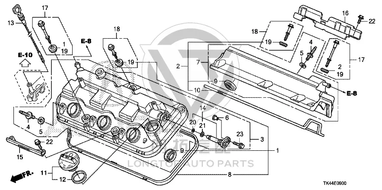 Spark Plug Rubber Seal 12342-P0800 12342P08004 for Honda