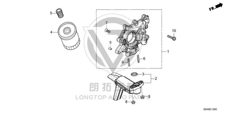 Oil Filter 15400-R5GH0 15400R5GH01 for Honda