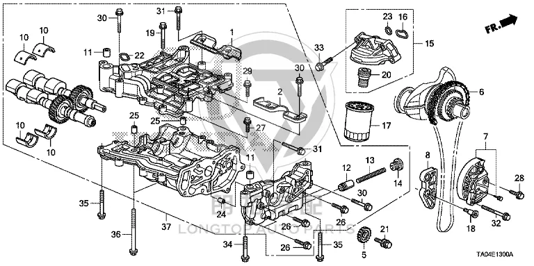 Oil Grid Seat Cushion 91326-PL500 91326PL5003 for Honda