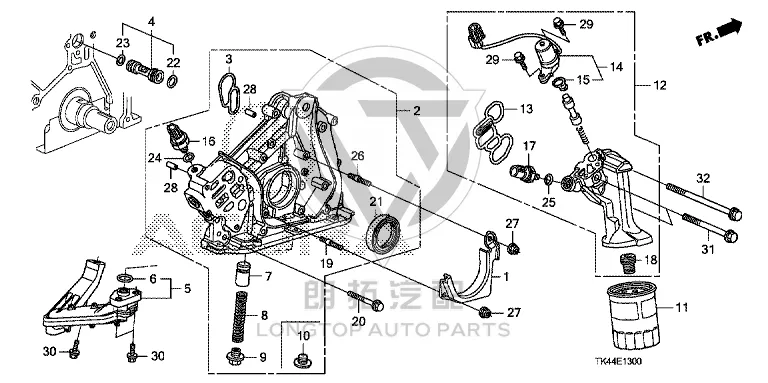 Oil Filter 15400-RTA00 15400RTA004 for Honda