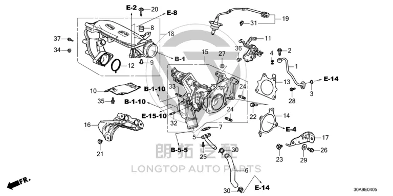 Turbocharger Oil Inlet Strainer 15533-59B03 1553359B03 for Honda