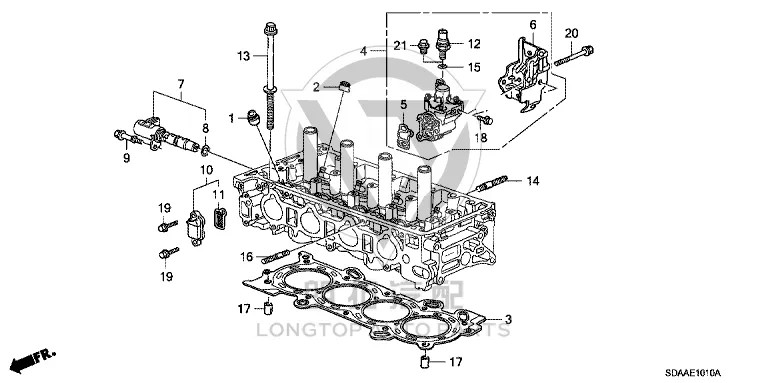 VTEC Valve 15810-RAAA0 15810RAAA03 for Honda Accord