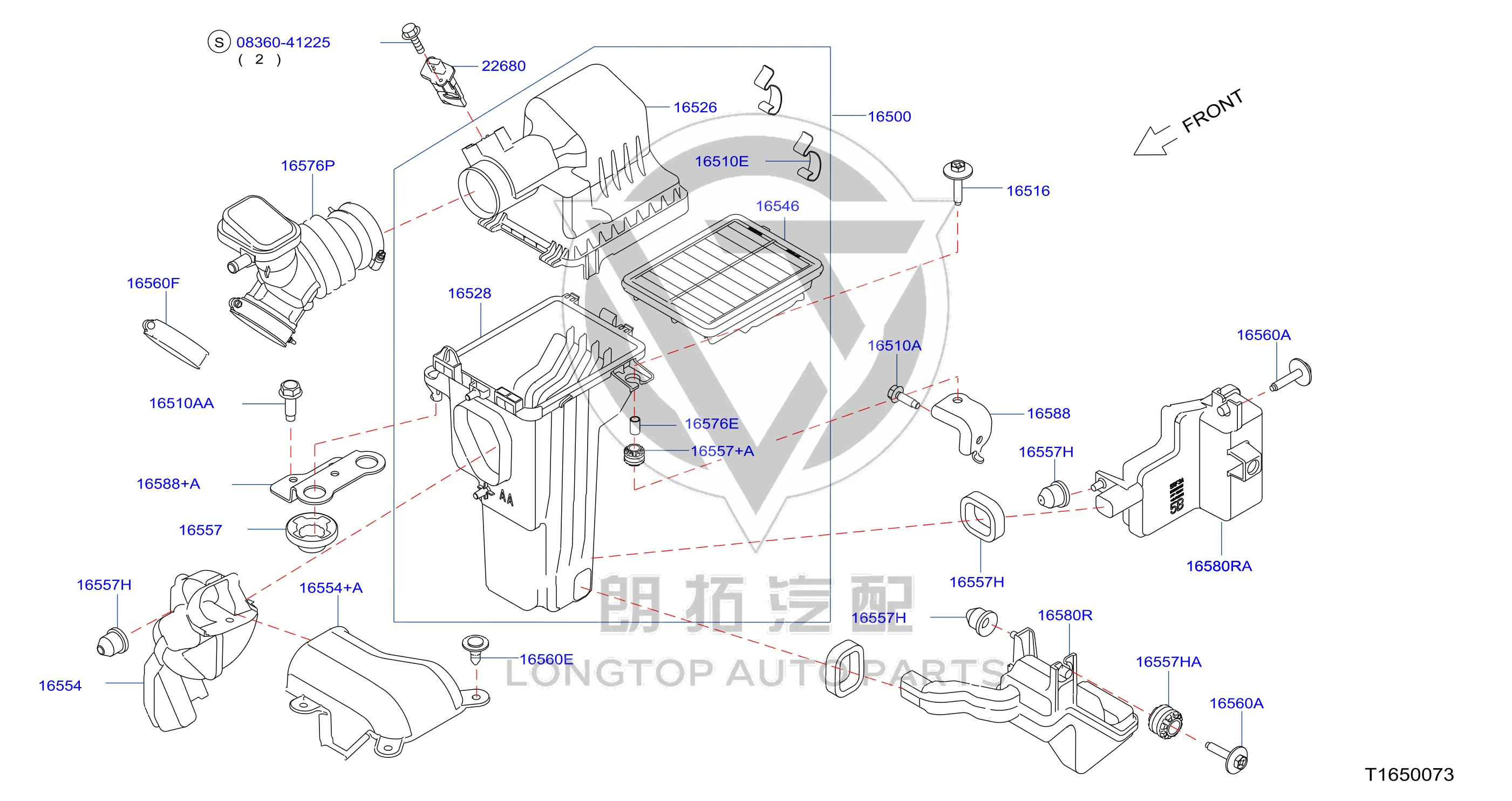 Air Flow Meter 22680-5RF0A 226805RF0A for Nissan