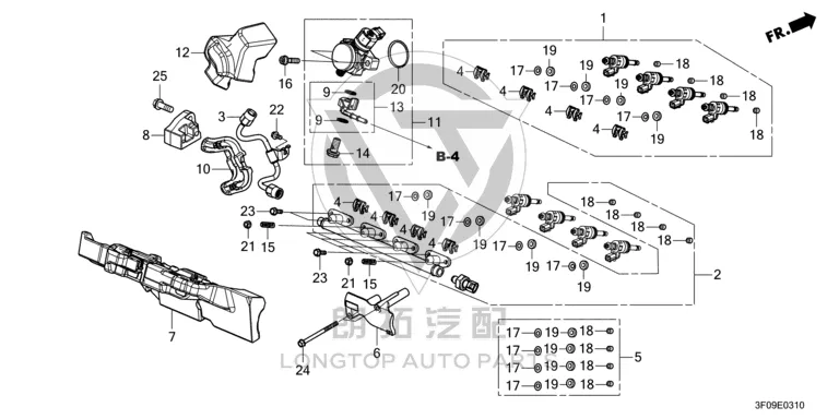 High-pressure oil pump 16790-68DH0 1679068DH02 for Honda