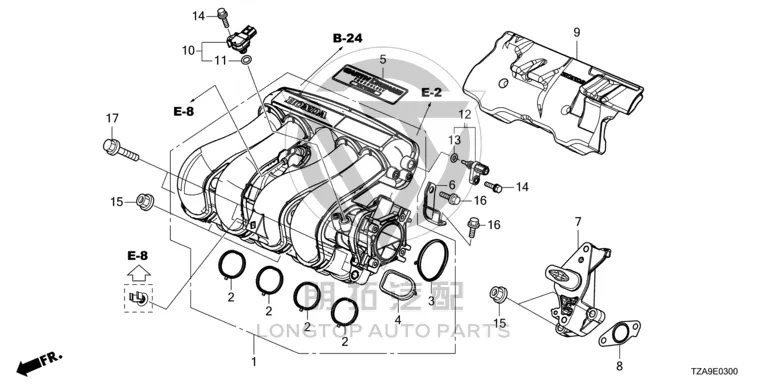 Intake Manifold 17100-5R100 171005R100 for Honda