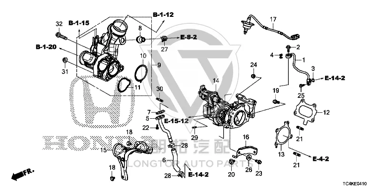 Turbocharger 18900-5AFH0 189005AFH01 for Honda