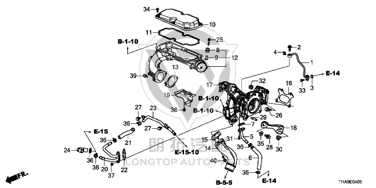Turbocharger 18900-5MSH0 189005MSH01 for Honda