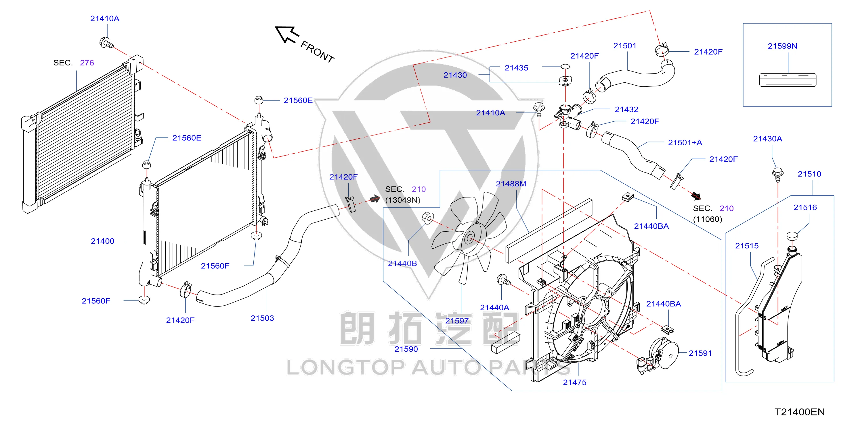 Radiator Fan Motor 21487-1KA0E 214871KA0E for Infiniti