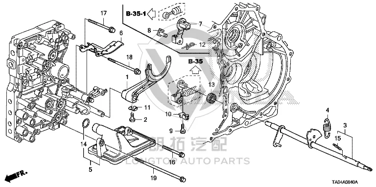 Transmission Filter (Inner) 25420-RXH00 25420RXH003 for Honda