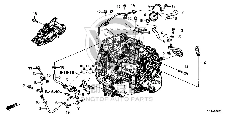 Transmission Filter (external) 25430-PLR00 25430PLR003 for Honda Civic