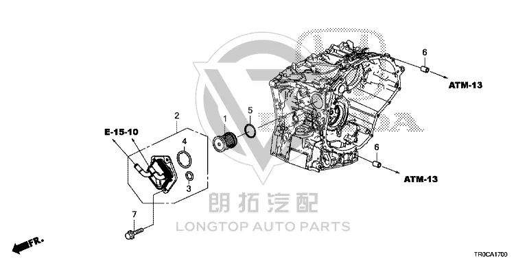Transmission Oil Cooler 25560-R3W-003 25560R3W003 for Honda
