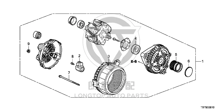 Generator 31100-5AYH02 311005AYH02 for Honda