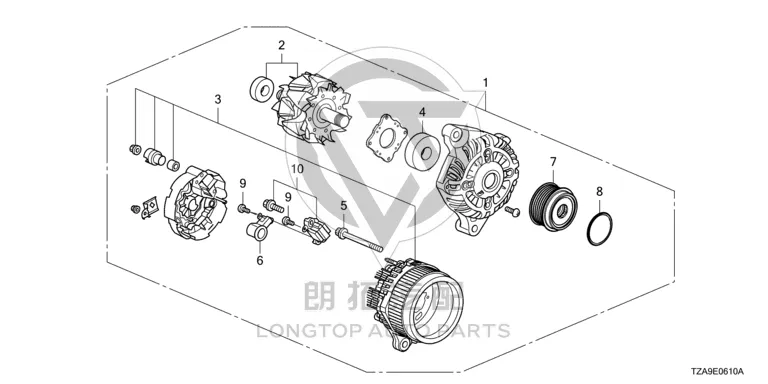 Generator 31100-5KK00 311005KK00 for Honda