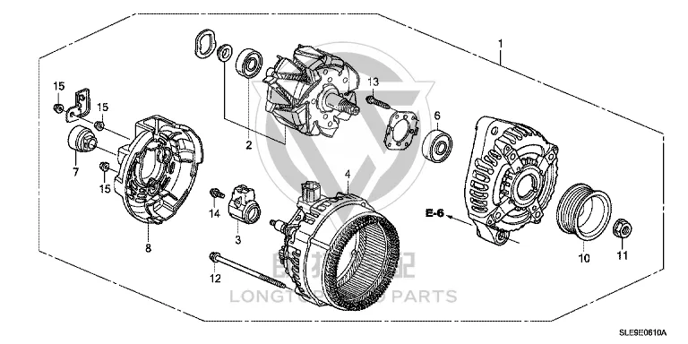 Generator 31100-RLF-003 31100RLF003 for Honda