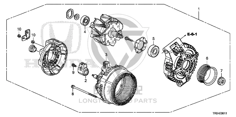Generator 31100-RX0-A01 31100RX0A01 for Honda
