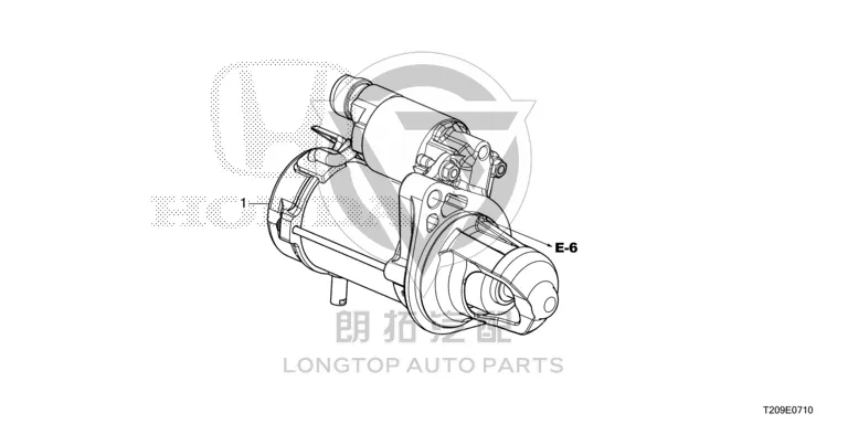 Starter motor 31200-5AGZ0 312005AGZ01 for Honda