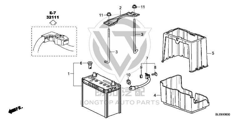 Storage Battery 31500-SFJW03 31500SFJW03 for Honda Siming