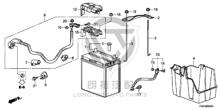 Storage Battery 31500-TG5H0 31500TG5H03 for Honda