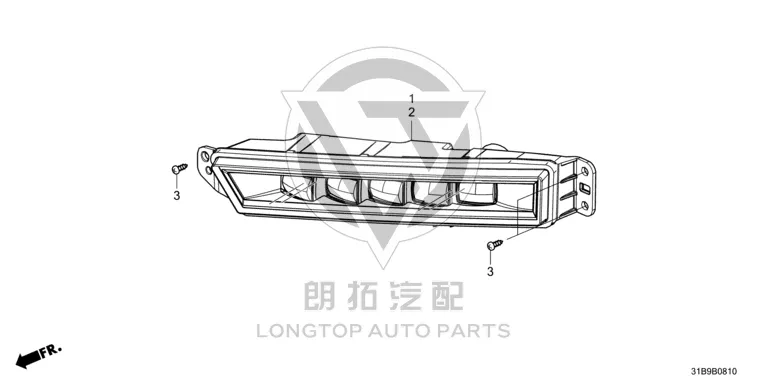 Front Fog Lamp (Left) 33950-T4N-H01 33950T4NH01 for Honda