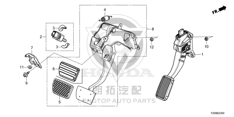 Brake Light Switch 36750-TY0J1 36750TY0J11 for Honda