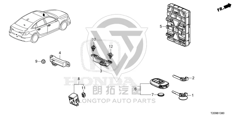 Reversing Electronic Buzzer 74940-TZAH01 74940TZAH01 for Honda