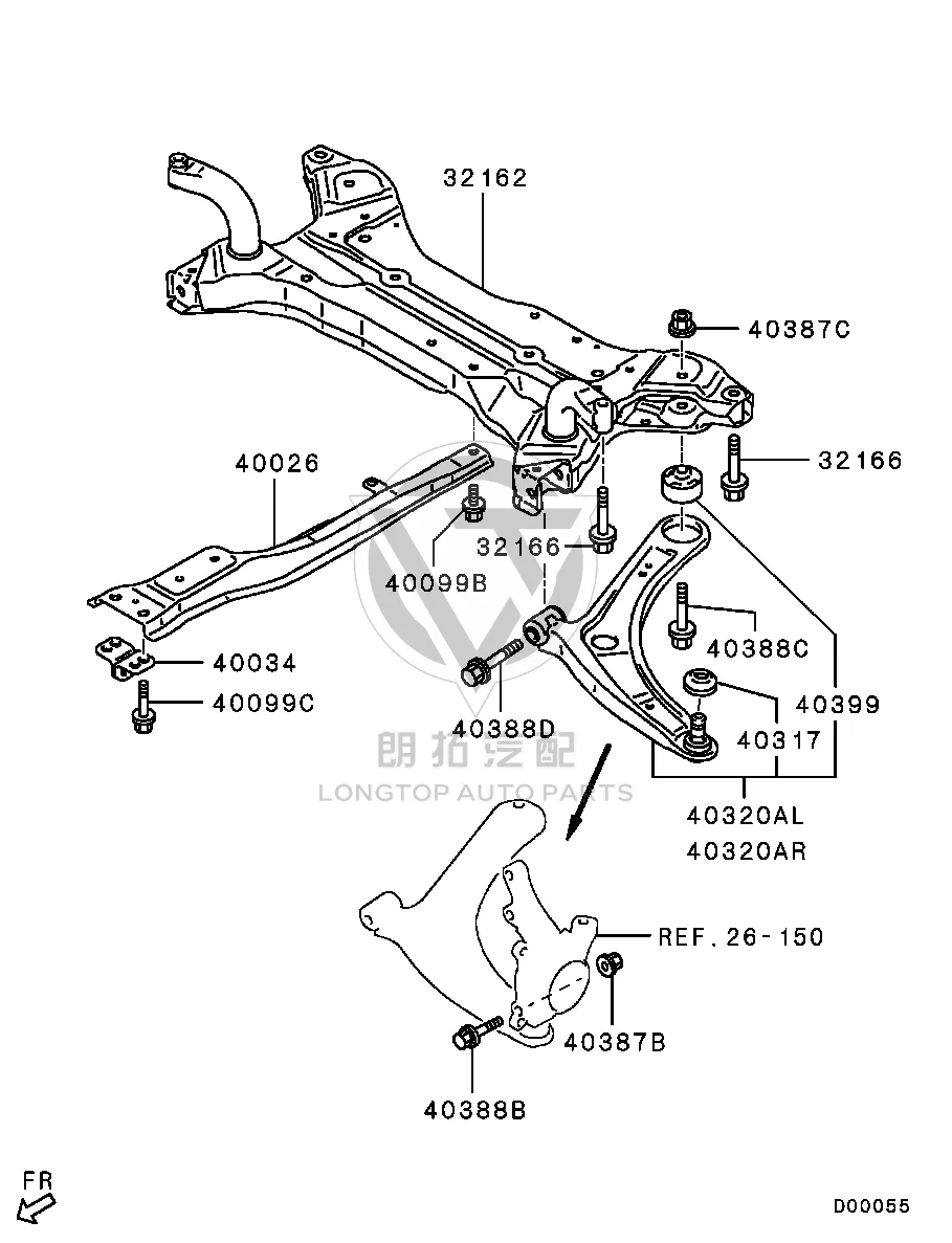 Dust Cover MR455-07070 MR45507070 for Mitsubishi CQ2A