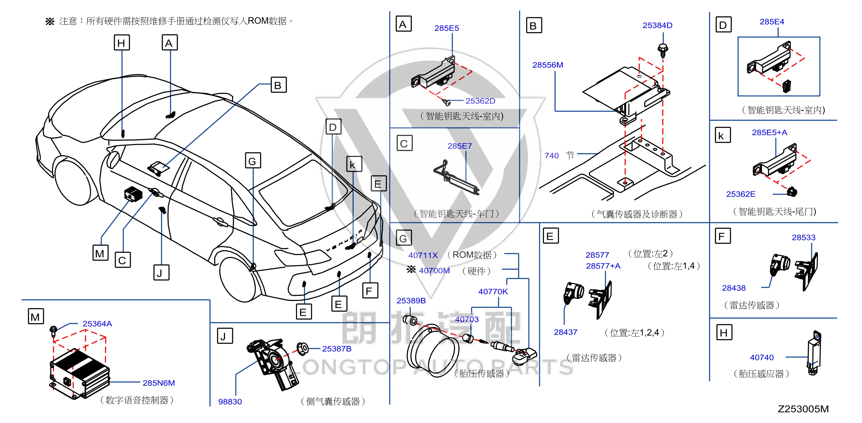 Airbag Computer B8556-2GR0B B85562GR0B for Venucia