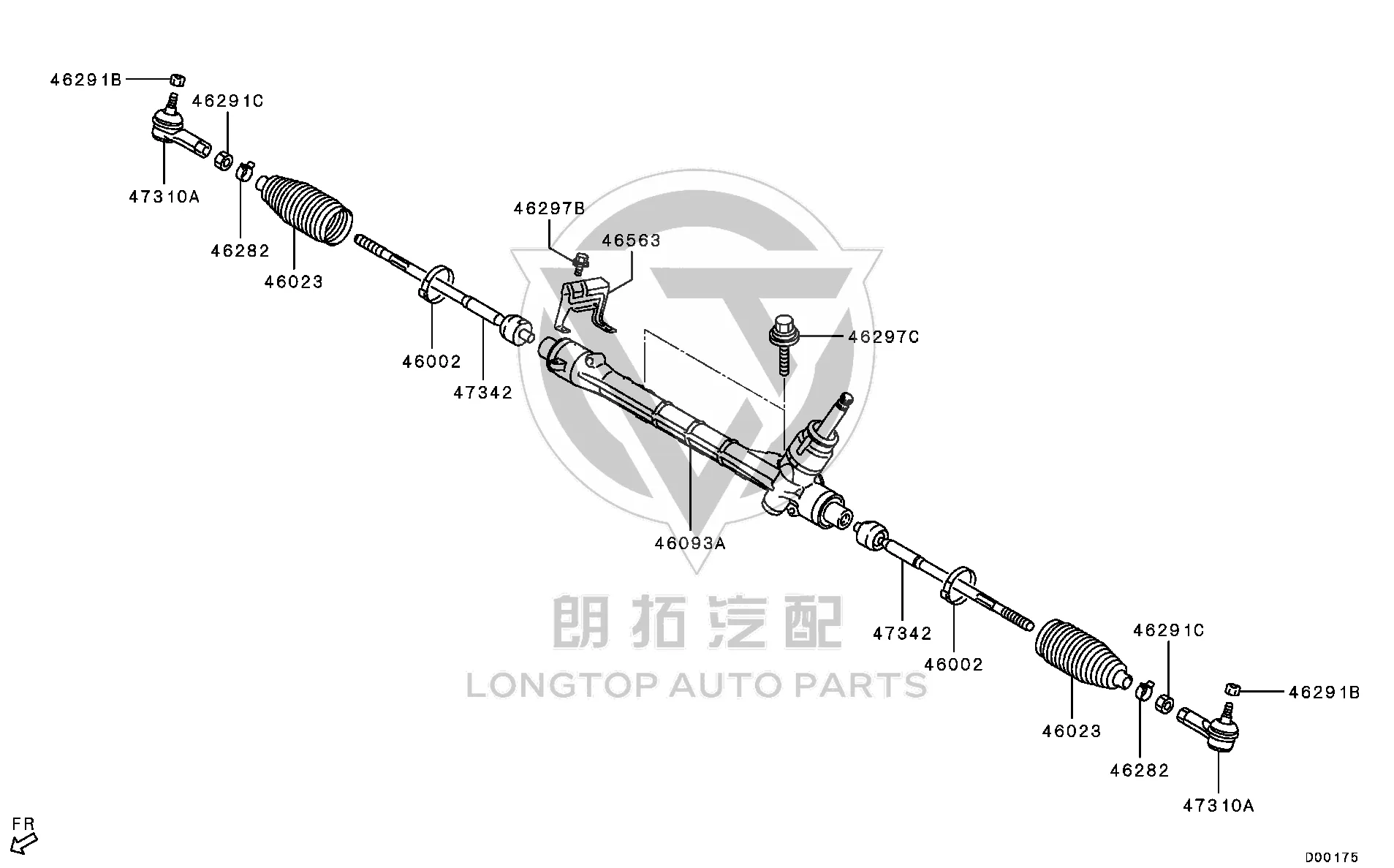 Steering Outer Ball Joint 4422A-092 4422A092 for Mitsubishi GA1W
