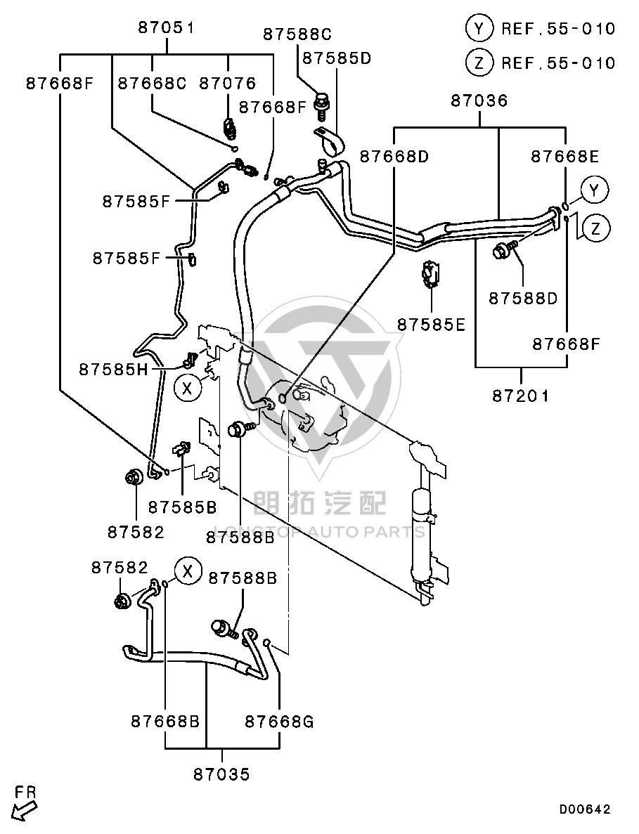Clip 7815B-275 7815B275 for Mitsubishi GA1W