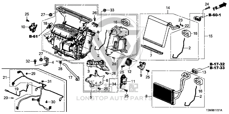 Expansion Valve 80221-T2JH0 80221T2JH0 for Honda