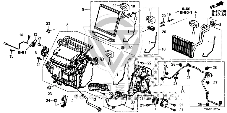 Expansion Valve 80221-T1EG0 80221T1EG01 for Honda