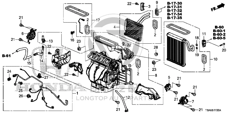 Expansion Valve 80220-T9A-T01 80220T9AT01 for Honda