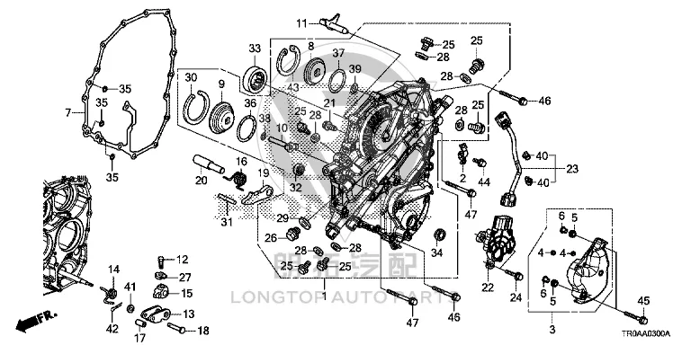 Extension Shell Oil Seal 91201-PA900 91201PA900 for Honda