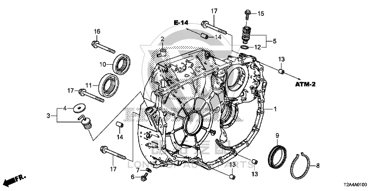 Transmission Oil Seal (Front) 91207-RJ2003 91207RJ2003 for Honda