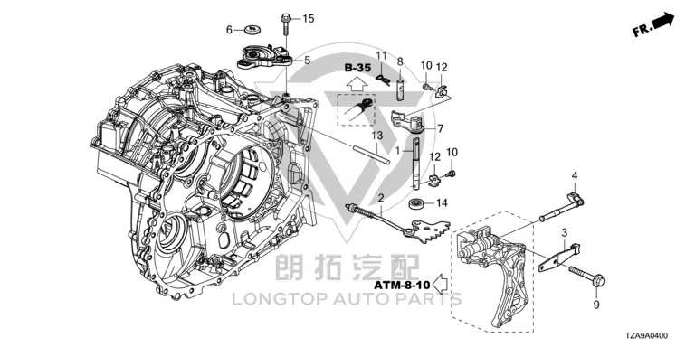 Transmission gear position switch 28900-R9L04 28900R9L04 for Honda