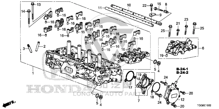 Rubber Gasket 91305-RPYG0 91305RPYG0 for Honda