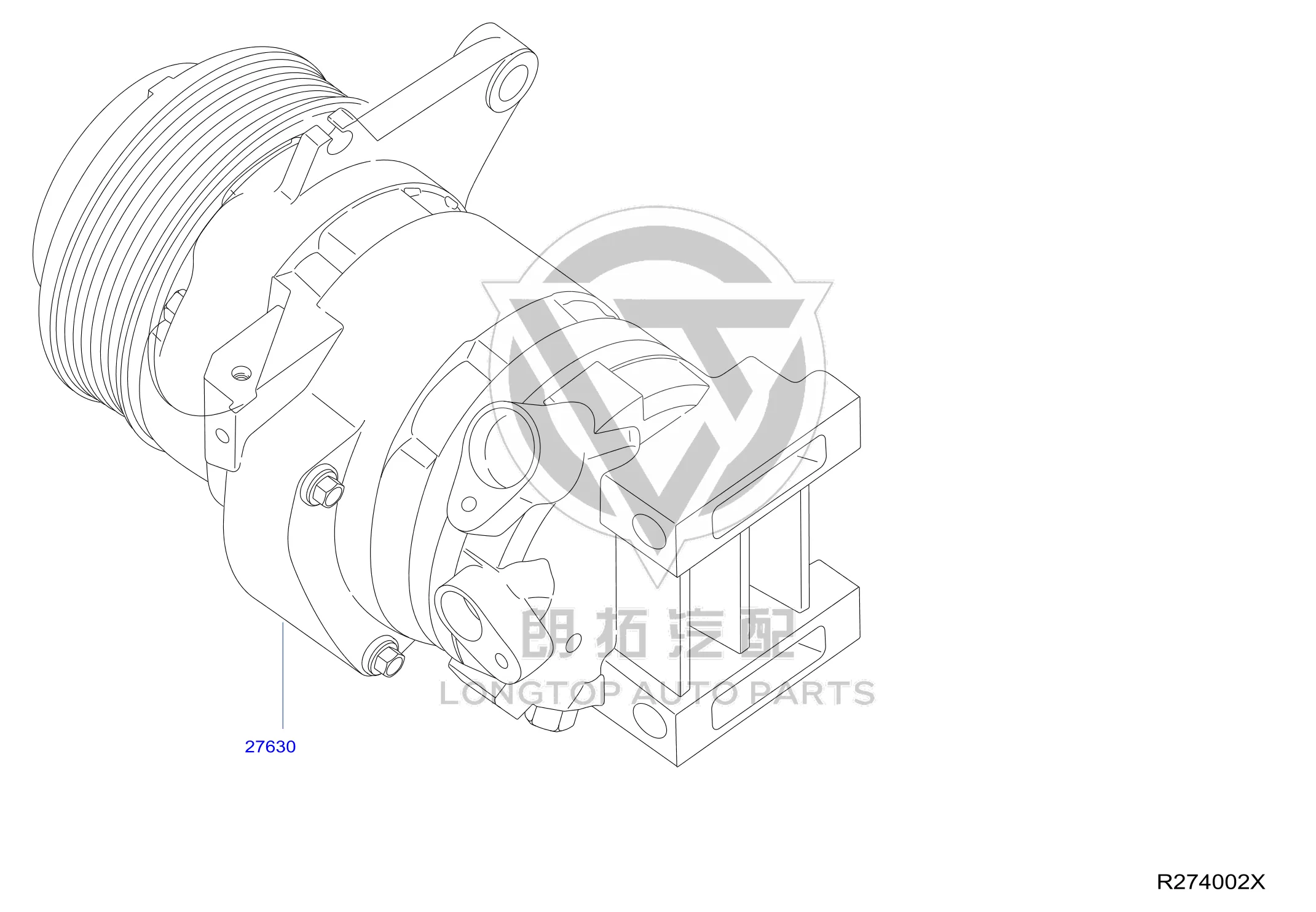 Air Conditioning Pump 92600-3JV0A 926003JV0A for Nissan