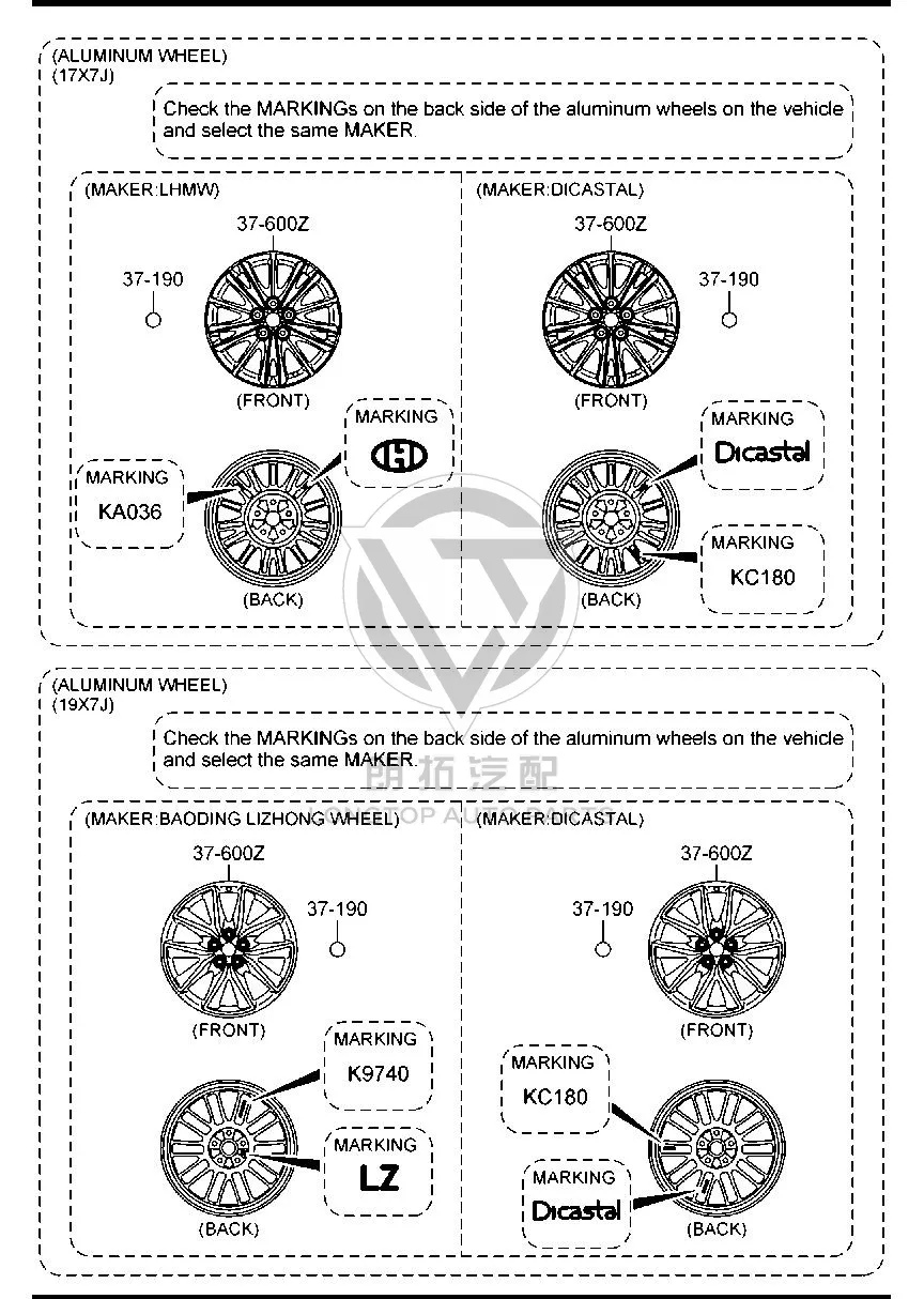 Steel Rim 9965A-47070 9965A47070 for Mazda CX-30