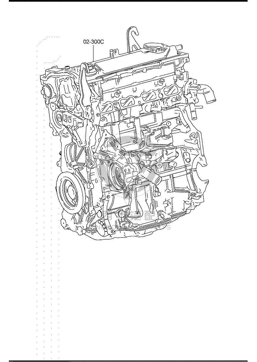 Engine Assembly CWF10-23000 CWF1023000 for Mazda CX-50