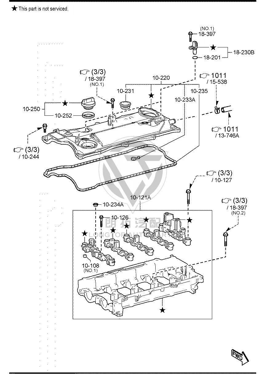 Camshaft Position Sensor CWJ11-8230 CWJ118230 for Mazda CX-50