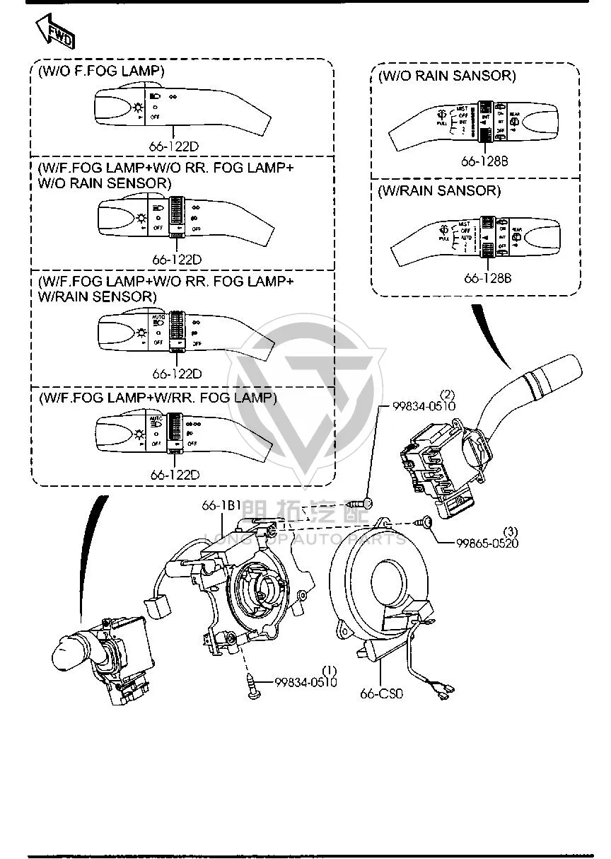 Airbag Coil EH646-6CS0A EH6466CS0A for Mazda CX-7