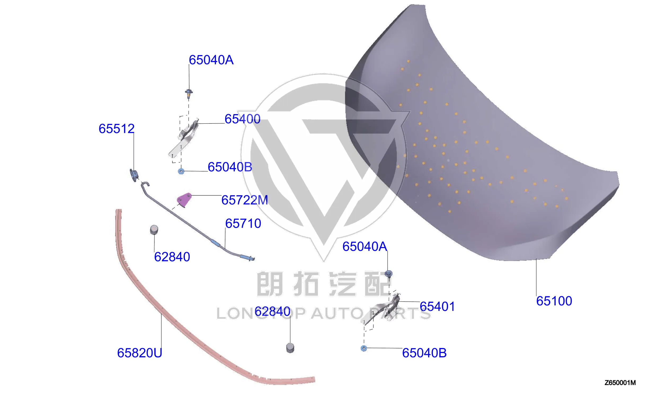 Front Hood F5100-2GYMA F51002GYMA for Venucia