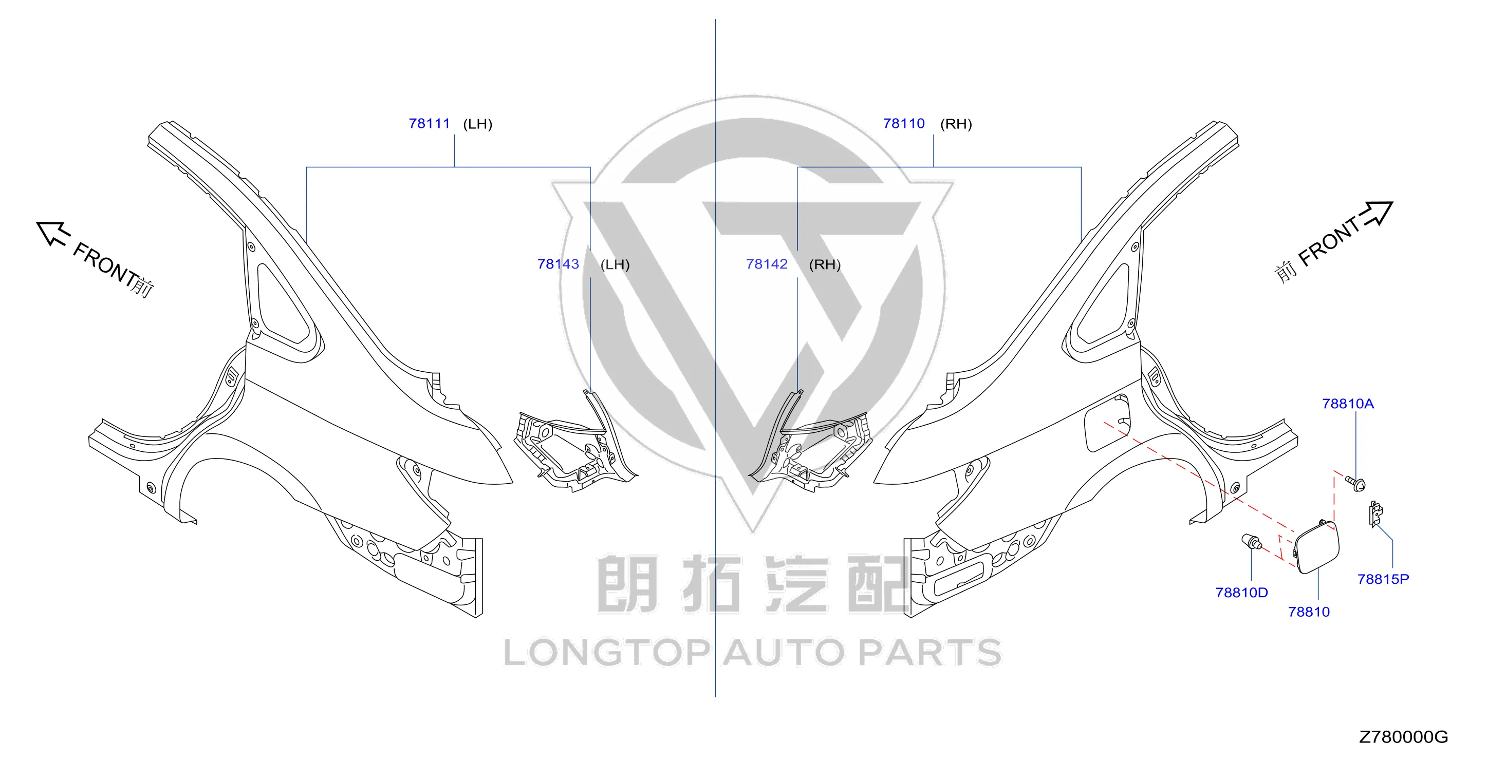 Tail Light Socket (Right) G8140-3RAMB G81403RAMB for Nissan