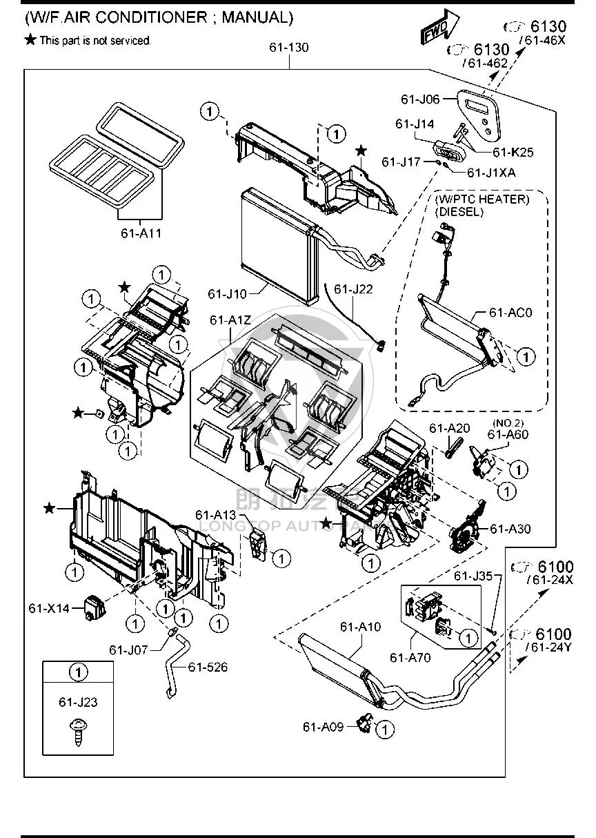 Air Conditioning Control Computer GHP96-17650 GHP9617650 for Mazda MAZDA6